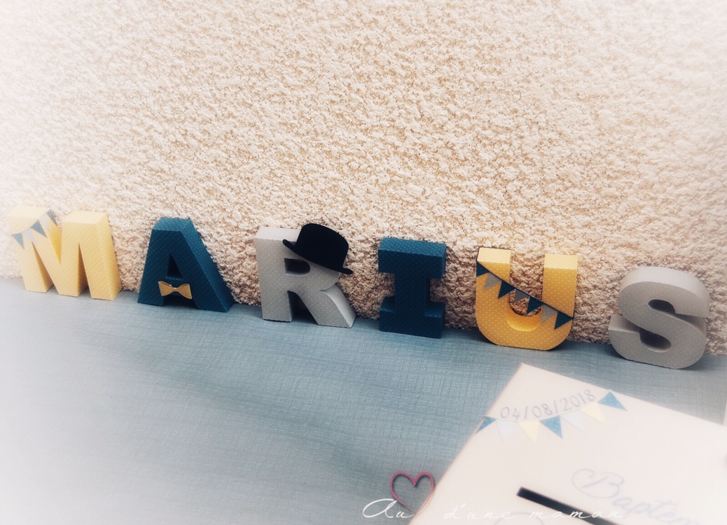 lettres 3D lettres 3D