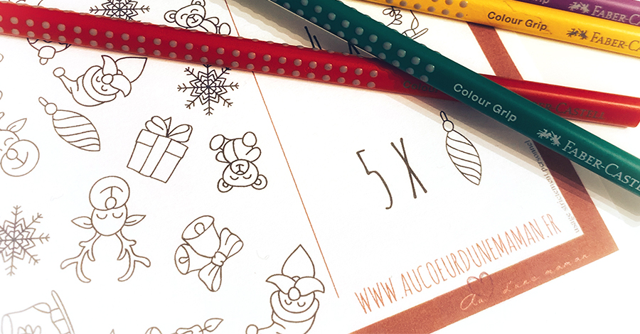 présentation cherches et trouves noel 2019 coloriage
