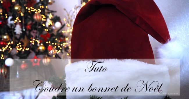 tuto bonnet de noël