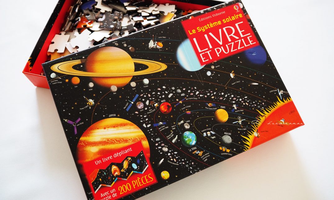 puzzle système solaire