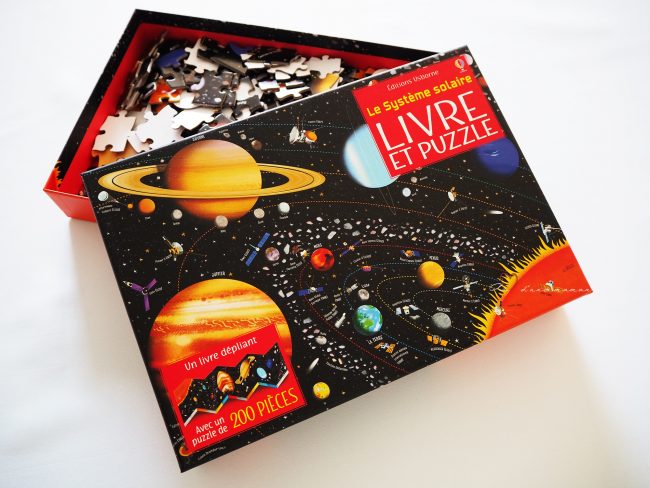 puzzle système solaire