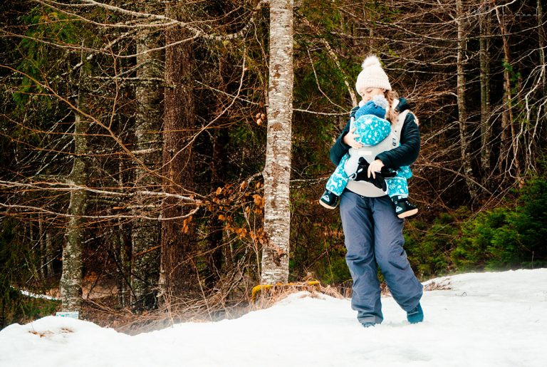 vacances neige famille