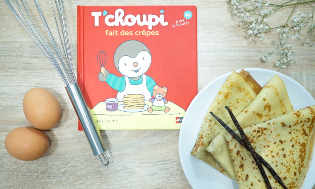 Tchoupi fait des crêpes