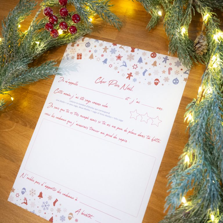 lettre au père noël