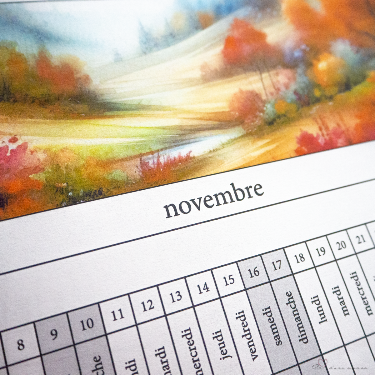 Poutre du temps montessori